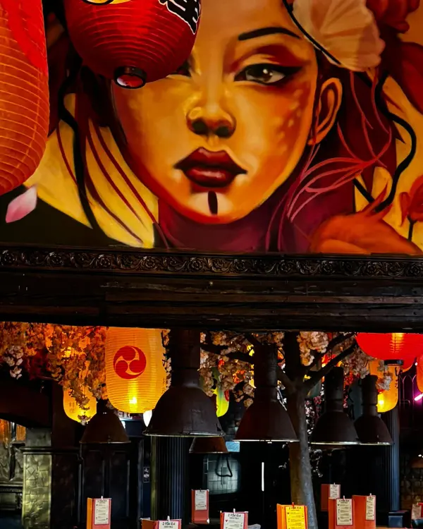 The mural