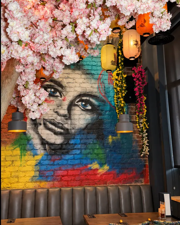 The mural wall