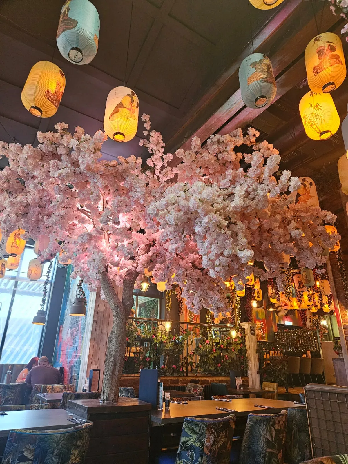 Bright dining room
